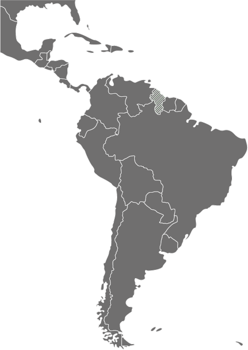 Mapa de América del Sur