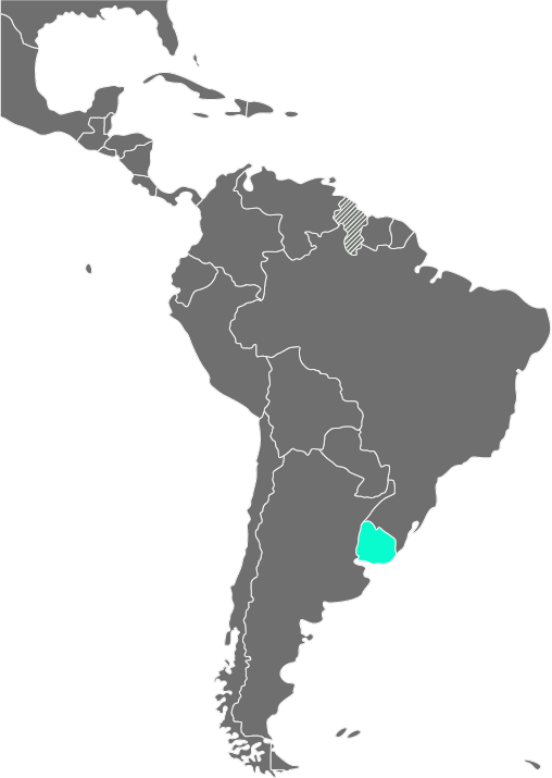 Mapa Uruguay