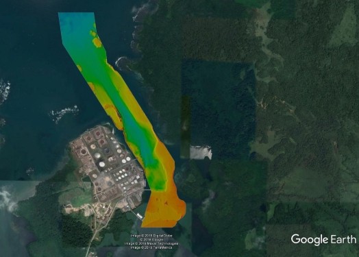 LEVANTAMIENTO BATIMÉTRICO CON ECOSONDA MULTIBEAM